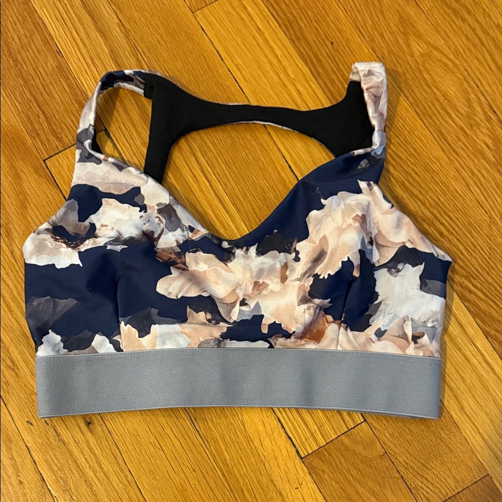 Floral Print Sports Bra M/L
